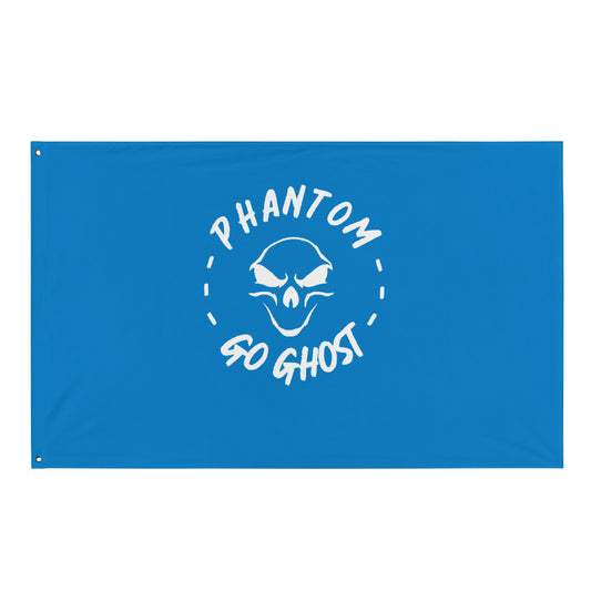 Phantom "Go Ghost" Flag (Blue)
